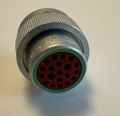 Deutsch HD36-18-20SN 20 Connector (2) size 16 (18) size 20 Genuine Deutsch