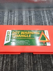 USKITS 3-Piece DOT Warning Triangles Reflective Emergency Road Safety Assy