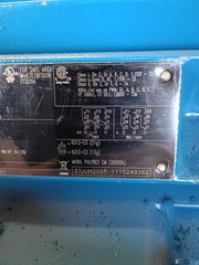 WEG Electric Motor 50 Hp 1775 RPM3 Phase 230/460 v Severe Duty New