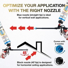 Adhesive Guru Quick Coat Closed Cell Spray Foam Insulation Kit(36×32.8oz-720 Brd