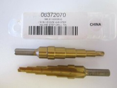 Nuline (8372021) 1/2 x 3/16 x 3/8″ x 1/4″ OAL 6 Step HSS Step Drill Bits – Qty 2