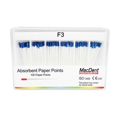 MacDent Dental Gutta Percha Points/Absorbent Paper Points Endodontic Root Canal