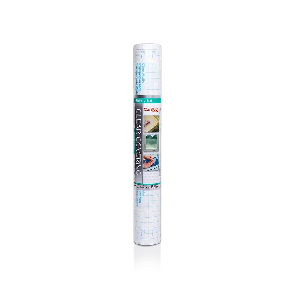 Con-Tact Brand Creative Clear Covering Versatile And Self-Adhesive Shelf Liner