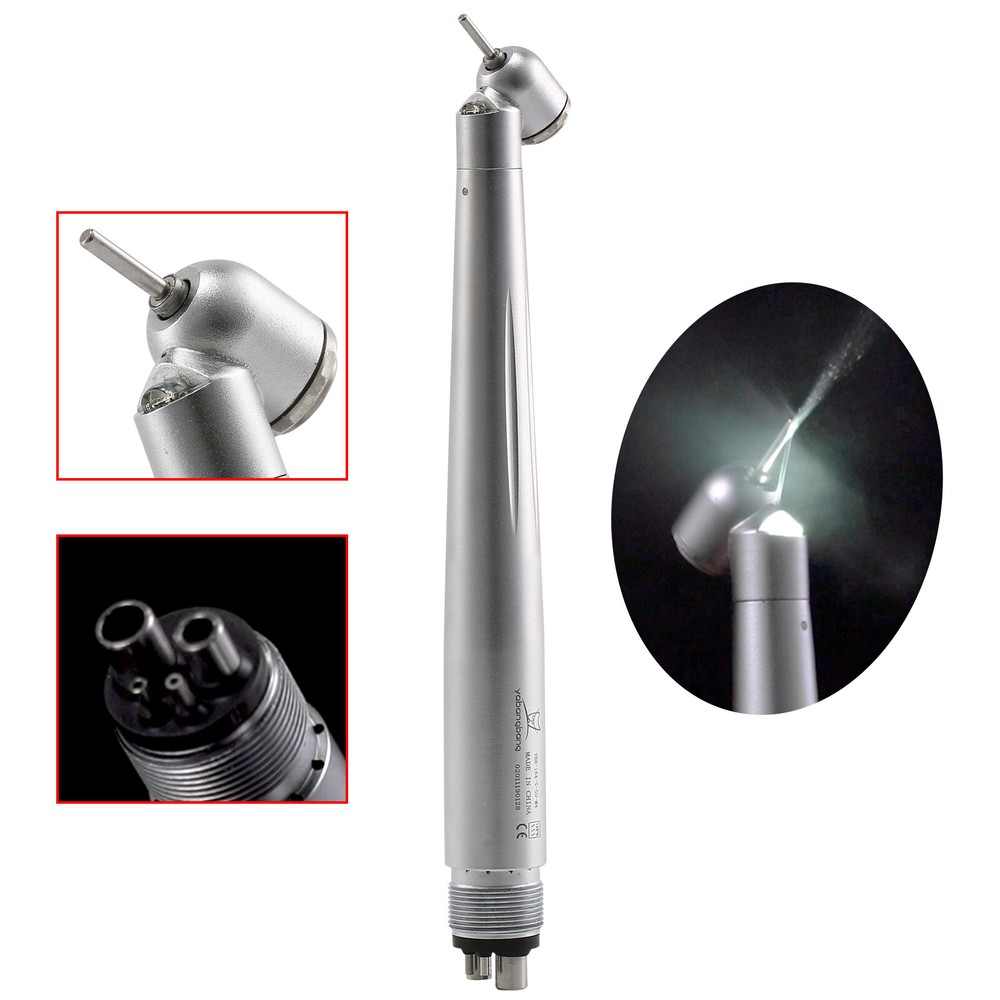 45°Angle Dental LED PANA MAX High Speed Handpiece Fit for NSK type Mini Turbine
