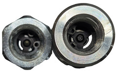 HYDRAULIC COUPLER & NIPPLE PIN TYPE 4010-2P 4050-2P 1/4 NPTF FNPT FEMALE