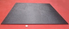 Black ABS Sheet 1/4″ (.236″) X 24″ X 24″ Haircell Textured One Side
