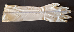 Elbow Length Latex Gloves 19″ Long 9 Mil Natural, Chemical Resistant, 50 per Box