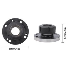 ER40 Collet Chuck 100mm Diameter Compact Lathe CNC Milling Tight Tolerance