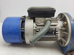 MGM BA80B4 Brake Motor 1400/1680 Rpm w/ Rossi MR31-63-PC1A Gear Reducer