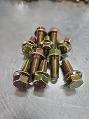 (10) pcs)Hex Bolts m10x1.25×25 Grade 10.9 (New) 1423-151
