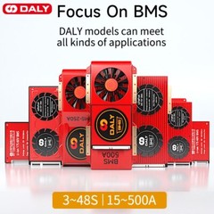 Daly Smart BMS LI-ION 4S 12V 20A 40A 100A 200A 300A LITHIUM Protection Balance