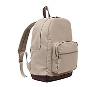 Rothco Khaki Vintage Canvas Teardrop Backpack – 9616