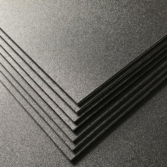 Pack of 2 ABS Plastic Sheet, Black Plastic Sheet 8″ X 12″ X 1/8″ Thick (3Mm) …