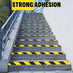 High Visibility Black & Yellow Caution Tape – 6 Rolls