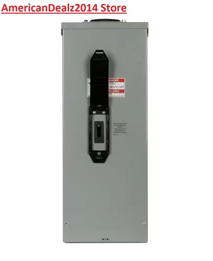 NEW Eaton 200 Amp 120/240 Volt Enclosed Circuit Breaker – ECCVH200R