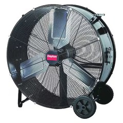 Dayton 39Uk56 Light Duty Industrial Fan, 36 In Blade Dia, Non-Oscillating,