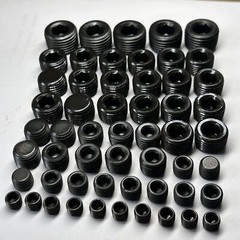 55PCS NPT PIPE PLUGS ASSORTMENT KIT 1/16″ 1/8” 1/4” 3/8” 1/2” END CAP STEEL
