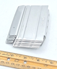 *LOT of 8* Lista Aluminum Cabinet Drawer Dividers 3″ x 3-7/8″ D100-06 Stanley