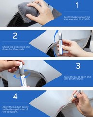E7 Velocity Blue Metallic Touch up Paint Compatible with Ford Exact Match–Chips