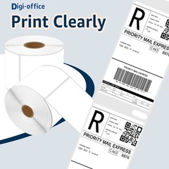 Direct Thermal Shipping Labels 4″x6″ Thermal 500 Labels Per Roll Strong Adhesive