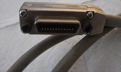 DU PONT BERG ELECTRONICS 81190-020 DOUBLE SHIELDED CABLE 2.1METER GPIB INTERFACE