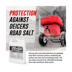 DryWay Penetrating Concrete Sealer – Silane Siloxane Water Repellent for C