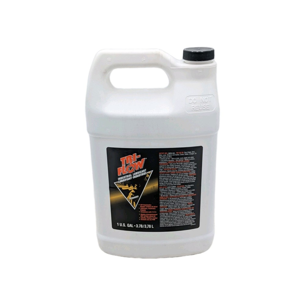 Tri-Flow TF260201 Multipurpose Lubricant, 1 Gal. Jug, Mineral Oil, Brown
