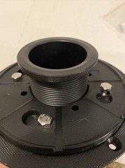WEBANG Shower Floor Drain Base Flange with Adjustable Ring