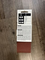Porter Cable 2-1/2″ x 14″ 120 Fine Grit Multi-Purpose Sanding Belt 2 PK