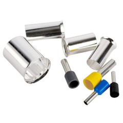 Wire Ferrules Kits Crimp Terminal Connector AWG (2/0 1/0 2 4 10 12 14 16) 440pcs