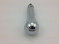 Chrome Plated Revolving Handle for Cast Iron Handwheel, Ball End 3/8″ x16 Thread