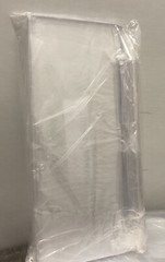 Dazzling Displays 12 – 4″ x 10″ Slatwall Shelves (4 packs of 3) Clear