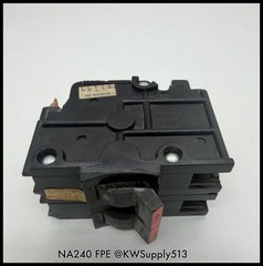 NA240~FPE NA240 40A 2P 120/240VAC 10KA Circuit Breaker-Used
