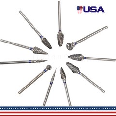 2.35mm Tungsten Carbide Tungsten Steel Dental Burs Lab Tooth Drill Marathon