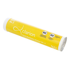 Grease cartridge, food grade. Universal grease tube for machine lubrication.