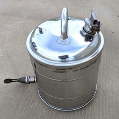 Protectoseal Chicago F207V Stainless Steel 5 gal Safety Can w/ Faucet Flammables