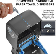 Commercial Paper Towel Dispenser Key Compatible with Georgia Pacific Paper To…