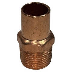 NIBCO 604-2 Lead-free Wrot Copper Solder Pressure Male Adapter 3/4”