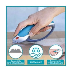 Box Cutter Retractable Utility Knife – Heavy Duty Box Cutter Kn… FAST USA SHIP