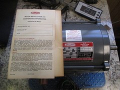 NEW DAYTON AC EXPLOSION PROOF INDUCTION MOTOR 1/3 HP, 1725 RPM, 1-PH 6K036J
