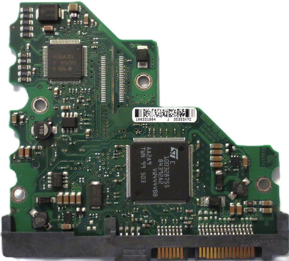 ST340014AS 9W2015-133 8.12 WU (100331804 J) 100331803 REV A 40gb Sata 3.5″ PCB
