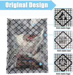 10 Pack 12×16” Anti-Static Bags ESD Open Top for Motherboard LCD GPU