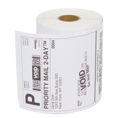 12 Rolls 4″x6″ Thermal Shipping Labels Compatible Dymo 4XL Labelwriter 1744907