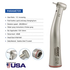 KAVO Style Lux M25 L 1:5 Dental Low Speed Contra-Angle Handpiece