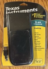 Texas Instruments TI-89 Titanium CAS Calculator w/ Bonus