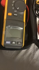 Fluke 381 True-RMS Clamp Meter Remote Display w/ Case, Leads, Backlight