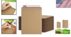 Reliable 50-Pack of 9×12 Self-Seal Photo Envelopes – Ideal for Secure Shipping
