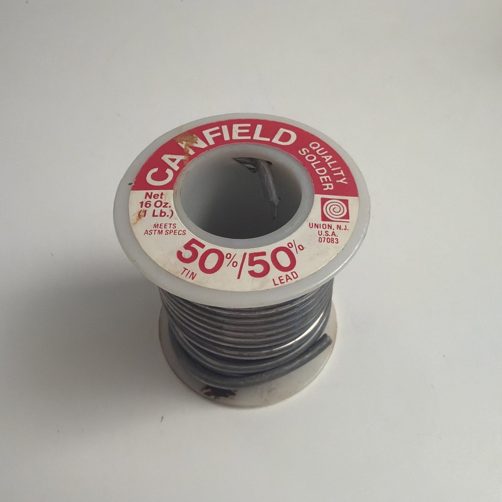 12 Ounces of Canfield Solder 50/50 For Stained Glass FREE SHIPPING