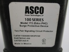 ASCO 174D030S10KXPCN0 PHC-030 SER. 100 UNMP