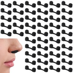 50 Pieces Nose Filter Disposable Nose Plug Dust Sponge Bulk Filters Breathing